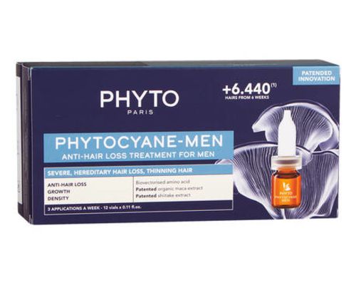 Phyto (Фитосольба) Фитоциан Мен средство против выпадения волос 3,5мл №12