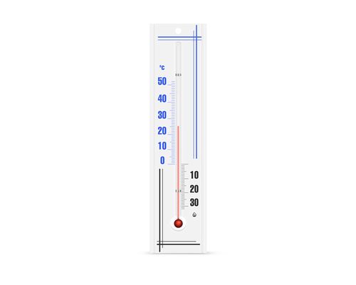 Термометр кімнатний Стеклоприбор Сувенір П-3 Стандарт синій