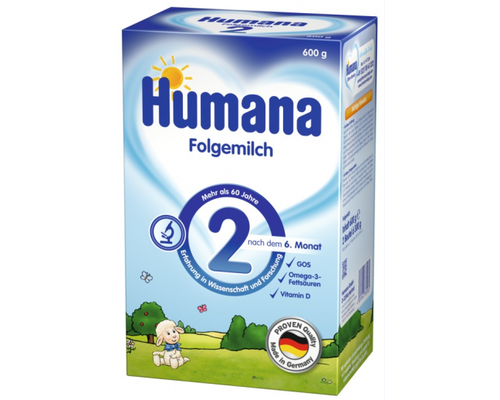 Молочна суха суміш Humana 2 600 г