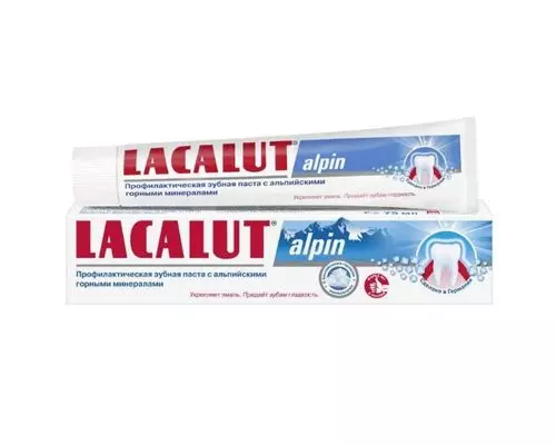 Зубна паста Lacalut (Лакалут) alpin 75мл