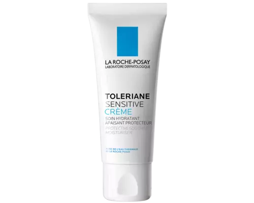 Зволожувальний пребіотичний крем La Roche Posay Tolerane Sensitive Cream для захисту та заспокоєння нормальної та комбінованої шкіри обличчя 40 мл