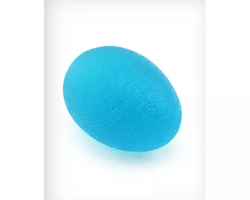 Еспандер кистьовий у формі яйця жорсткий OrtoSport OS-013Y блакитний