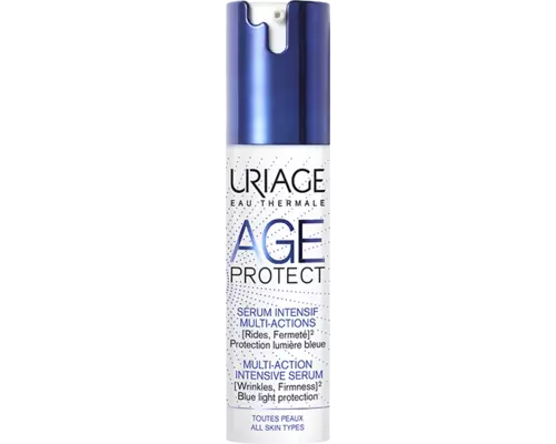 Інтенсивна сироватка багатофункціональна для корекції усіх вікових змін Uriage Age Protect Multi-action Intensive Serum для всіх типів шкіри 30 мл