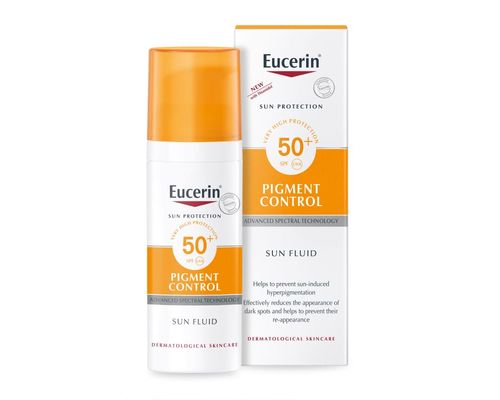 Крем-флюїд Eucerin Sun Protective Face Fluid сонцезахистний для обличчя SPF50+ 50 мл (87997)