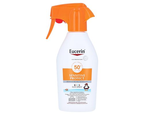 Дитячий сонцезахисний спрей Eucerin Sun Protect Kids Spray Sensitive SPF 50+ 300 мл (83519)