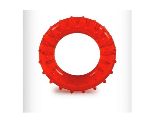 Еспандер кистьовий у формі кільця середньої жорсткості OrtoSport OS-013R червоний