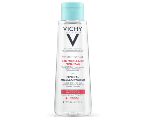 Міцелярна вода Vichy Purete Thermale Mineral Micellar Water Sensitive Skin для чутливої шкіри обличчя і очей 200 мл