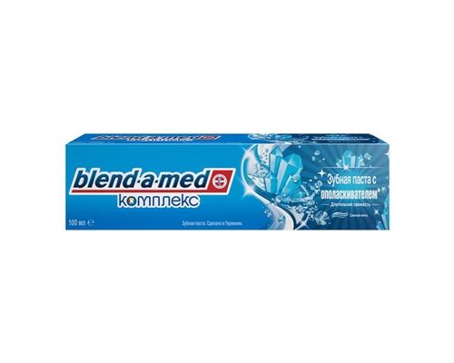 Зубна паста Blend-A-Med (Бленд-А-Мед) Complete Extra Свіжа м`ята 100мл