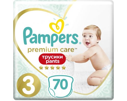 Підгузки-трусики Pampers Premium Care Pants Midi р.3 (6-11 кг) №70