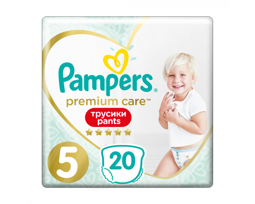 Підгузки-трусики Pampers Premium Care Pants Junior р.5 (12-17 кг) №20