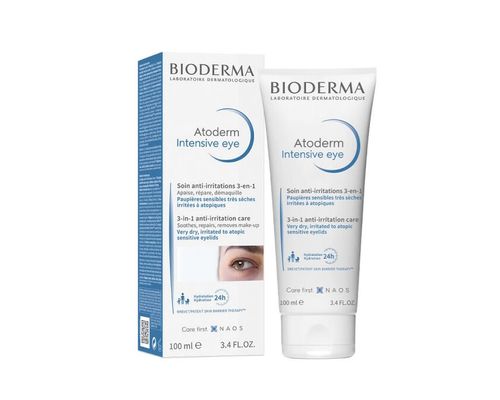 Засіб для догляду за шкірою навколо очей 3в1 Bioderma Atoderm Intensive Eye 100 мл