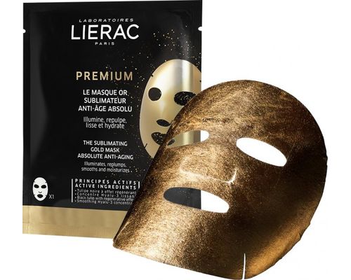 Маска для обличчя Lierac Premium The Sublimating Gold Mask золота преміум 20 мл