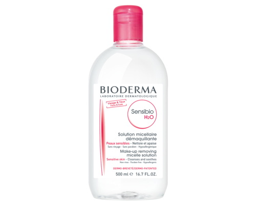 Міцелярний лосьйон Bioderma Sensibio Н2О Micellaire Solution для чутливої шкіри 500 мл