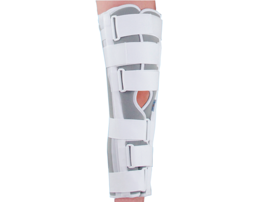 Бандаж (тутор) на колінний суглоб повної фіксації Ortop OH-601 р.M сірий