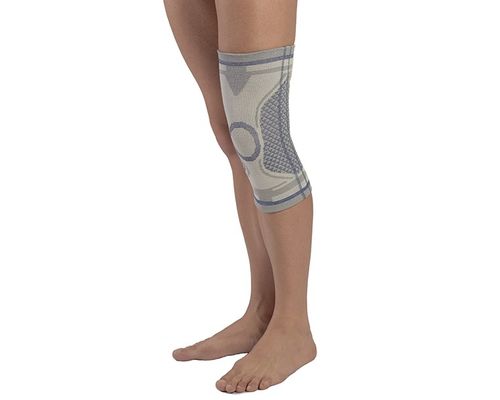 Бандаж на колінний суглоб з 2 ребрами жорсткості Алком 3021 Dynamics р.1