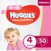 Підгузники Huggies Ultra Comfort для дівчаток (8-14кг) р.4 №50 Фото 2