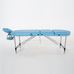 Масажний стіл RelaxLine Oasis, алюмінієва основа, світло-синій Фото 6