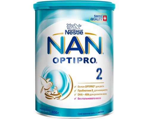Суміш Nestle NAN Optirpo 2 з 6 місяців 400 г
