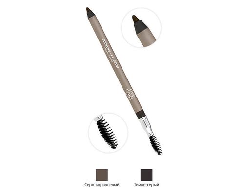 Олівець для брів Eye Care Eyebrow Liner Waterproof водостійкий сіро-коричневий 1,2 г