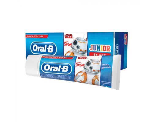 Зубна паста Oral-B (Орал-В) Junior Захист від цукру дитяча 6+р. 75 мл