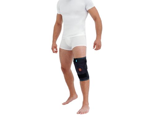 Ортез на колінний суглоб із поліцентричними шарнірами Алком 4033 р.універсальний чорний