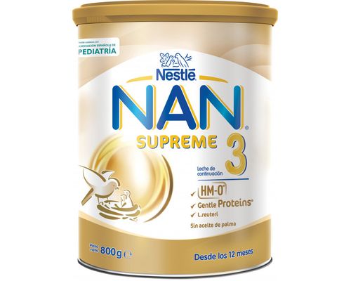 Суха суміш Nestle Nan Supreme 3 з олігосахаридами з 12 місяців 800 г