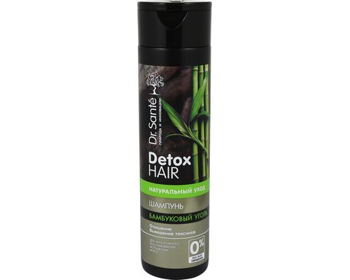 Шампунь для волосся Dr. Sante Detox Hair "Бамбукове вугілля" 250 мл