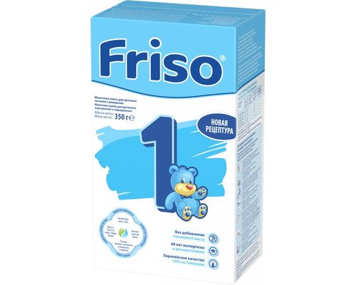 Суміш суха молочна Friso 1 від 0 до 6 місяців 350 г