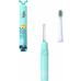 Електрична дитяча звукова зубна щітка Vega (Вега) Kids VK-500 Blue, бірюзова Фото 3