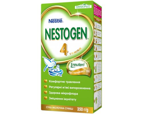 Суміш Nestle Nestogen 4 з 18 мiсяцiв 350 г