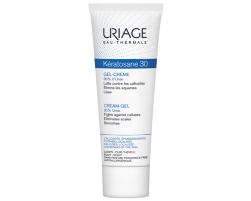 Гель-крем з сечовиною Uriage Keratozane 30 Cream-gel проти мозолів та ороговівшої шкіри 40 мл