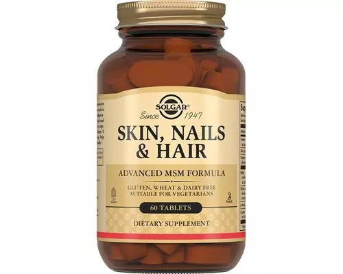 Вітаміни Solgar Skin Nails & Hair для шкіри нігтів і волосся №60