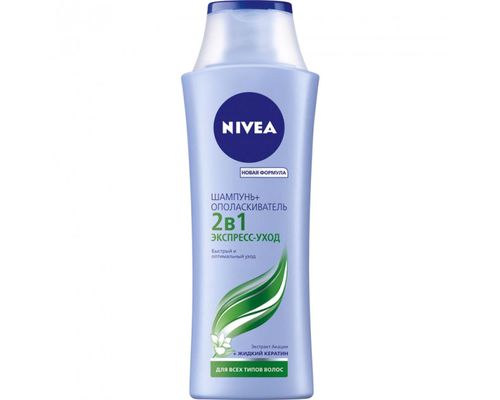 Шампунь і бальзам Nivea 2в1 Експрес-догляд для всіх типів волосся 250 мл