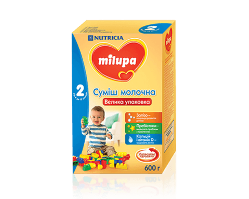 Молочна суміш Milupa 2 600 г