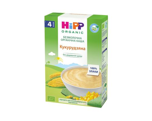 Органічна безмолочна каша HiPP Кукурудзяна 200 г