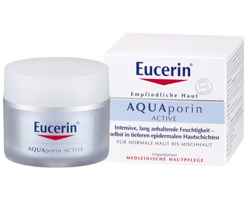 Крем для обличчя Eucerin AquaPorin Active Face Cream Normal Skin для нормальної та комбінованої шкіри 50 мл (69779)