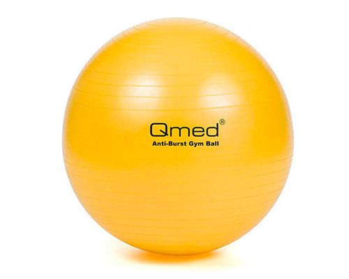 Мяч гимнастический Qmed ABS GYM BALL КМ-13 желтый