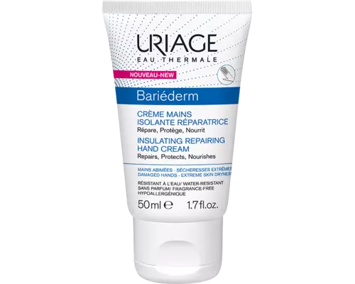 Відновлюючий крем для рук Uriage Bariederm Repairing Hand Cream для сухої шкіри 50 мл