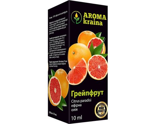 Ефірна олія Aroma kraina Грейпфрутова 10 мл