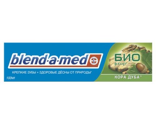 Зубна паста Blend-A-Med (Бленд-А-Мед) BIO Fluorine Кора дуба 100мл