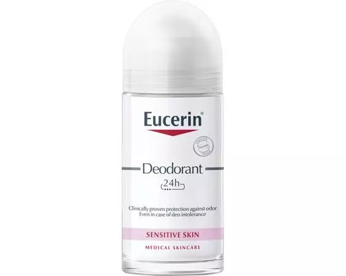Дезодорант роликовий Eucerin Deodorant 24 години захисту для гіперчутливої і схильної до алергічних реакцій шкіри 50 мл (63164)