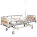 Ліжко медичне реанімаційне OSD-94U чотирьохсекційне з механічним приводом на колесах, з можливістю регулювання по висоті Фото 3