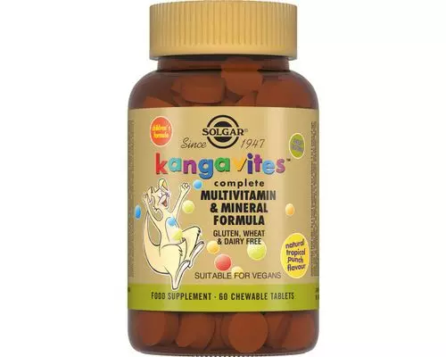 Вітаміни Solgar Kangavites загальнозміцнюючі №60