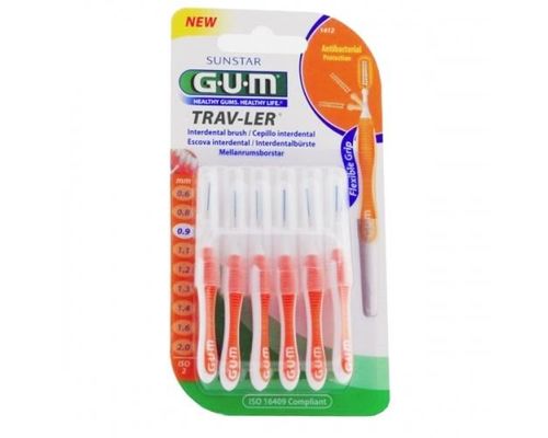 Зубна щітка GUM (Гам) міжзубна 0,9мм TravLer