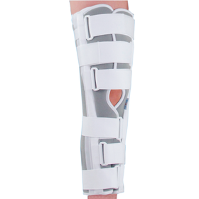Бандаж (тутор) на колінний суглоб повної фіксації Ortop OH-601 р.S сірий