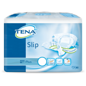Підгузки для дорослих TENA Slip Plus р.L (90-145см) №10, "дихаючі"