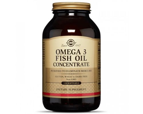 Омега Solgar Omega 3 Fish Oil Concentrate №60