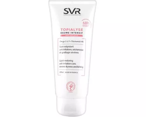 Інтенсивний бальзам для обличчя і тіла SVR Topialyse Baume Intensif Anti-Recidive для сухої та чутливої шкіри 200 мл