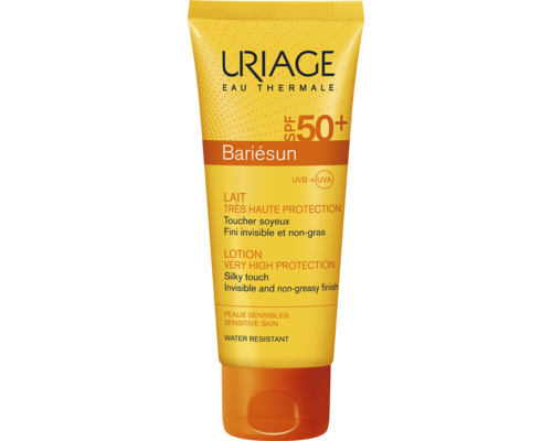 Сонцезахисне молочко для обличчя і тіла Uriage Bariésun Lotion SPF 50+ для всіх типів шкіри 100 мл
