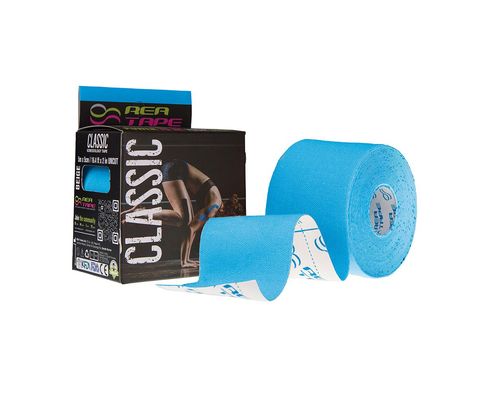 Кінезіологічний тейп Rea tape Classic 5мх5см блакитний (REA-Classic-blue)